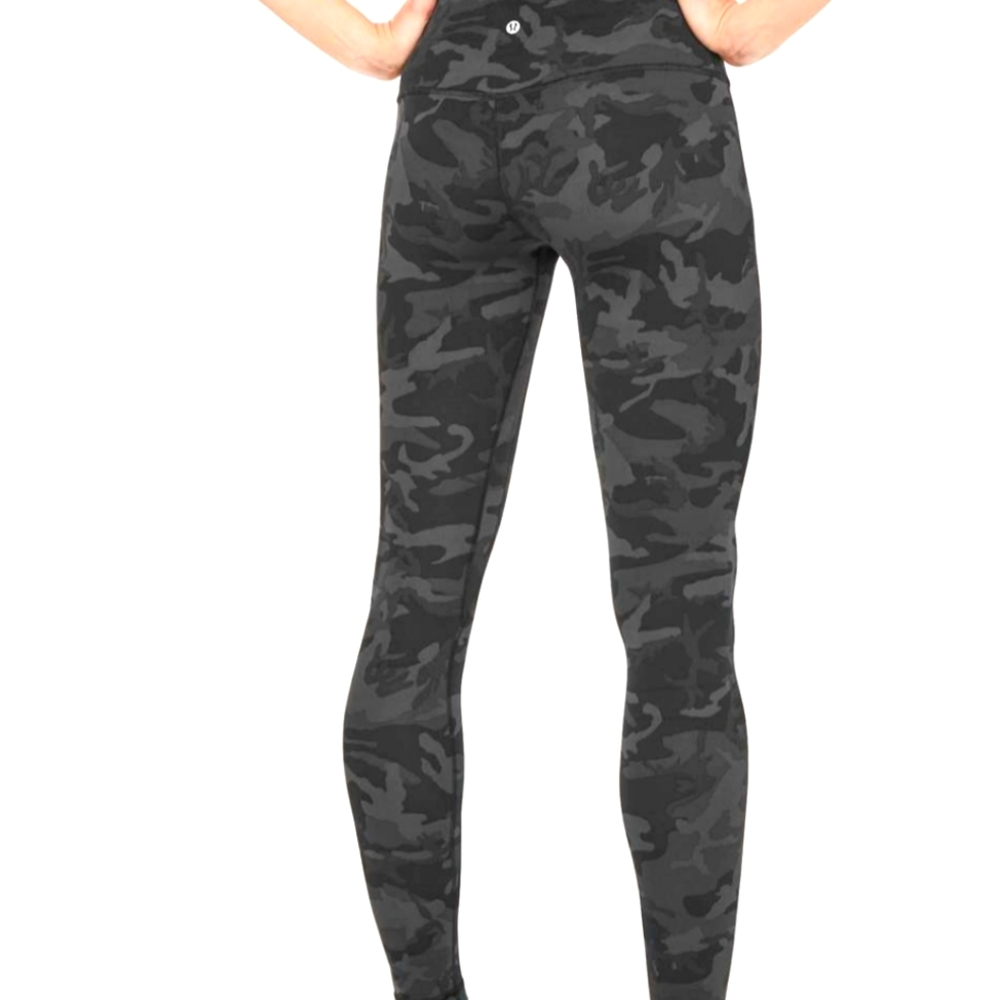 Lululemon dark camo align leggings
